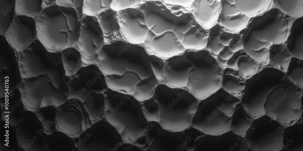 Obraz premium Abstract close-up of honeycomb-like structures, showcasing intricate textures and patterns, ideal for scientific, technology, or design-related projects.