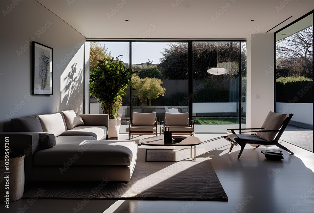 Fototapeta premium Minimalist Interior Design