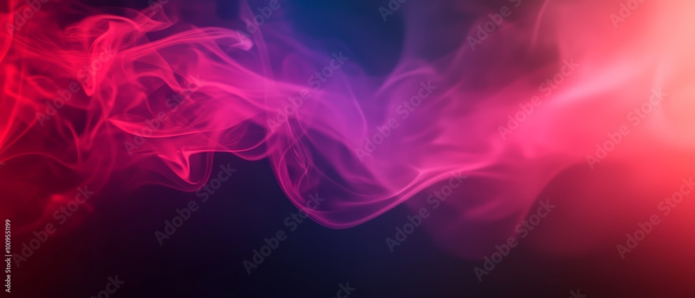 A tight shot of red and pink smoke against a black backdrop Blurred red and pink smoke overlay A tight shot of red and pink smoke against a black backdrop Blurred red and pink smoke overlay