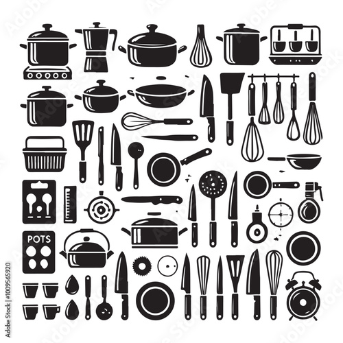 Kitchenware Icon Set