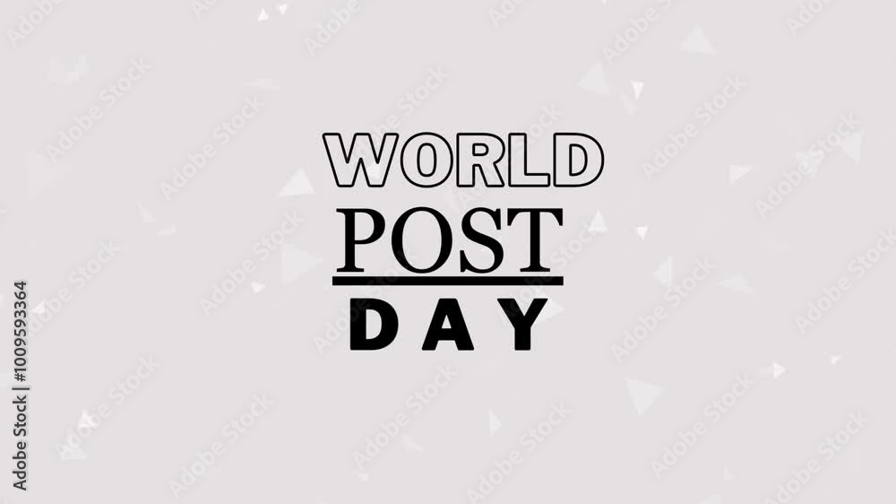World Post Day - 09 October