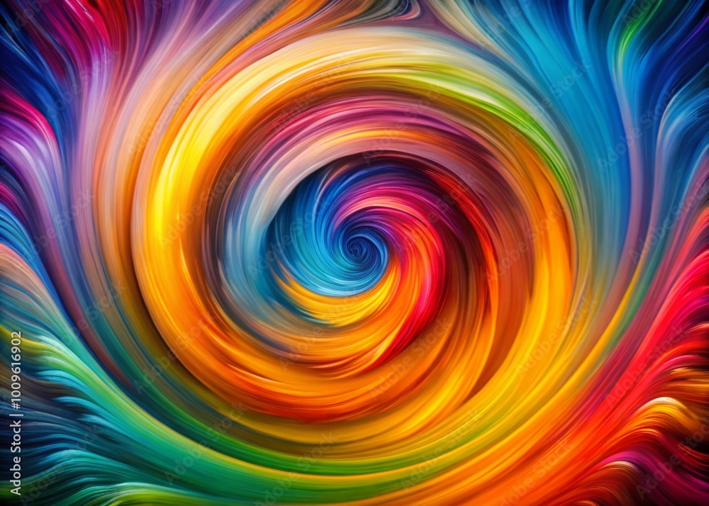 Abstract colorful swirl pattern with vibrant hues creating a dynamic and energetic visual experience Abstract colorful swirl pattern with vibrant hues creating a dynamic and energetic visual experience