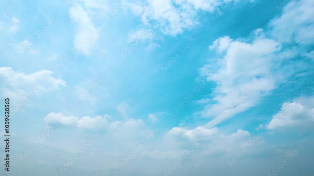 Aesthetic natural sky blue sky white clouds 4k live action time lapse Aesthetic natural sky blue sky white clouds 4k live action time lapse