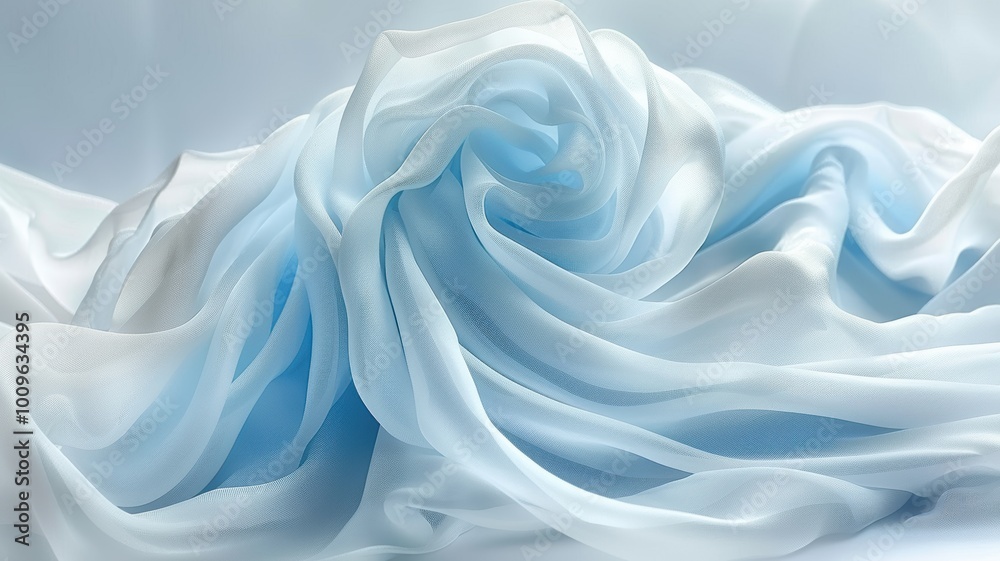 Obraz premium Top view of rings white background. Abstract composition white arch tray podium.