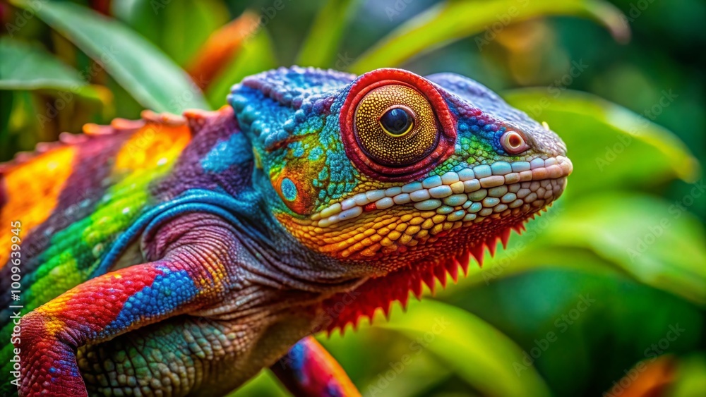 Beautiful jineta captured in a natural habitat showcasing its unique features and vibrant colors Beautiful jineta captured in a natural habitat showcasing its unique features and vibrant colors