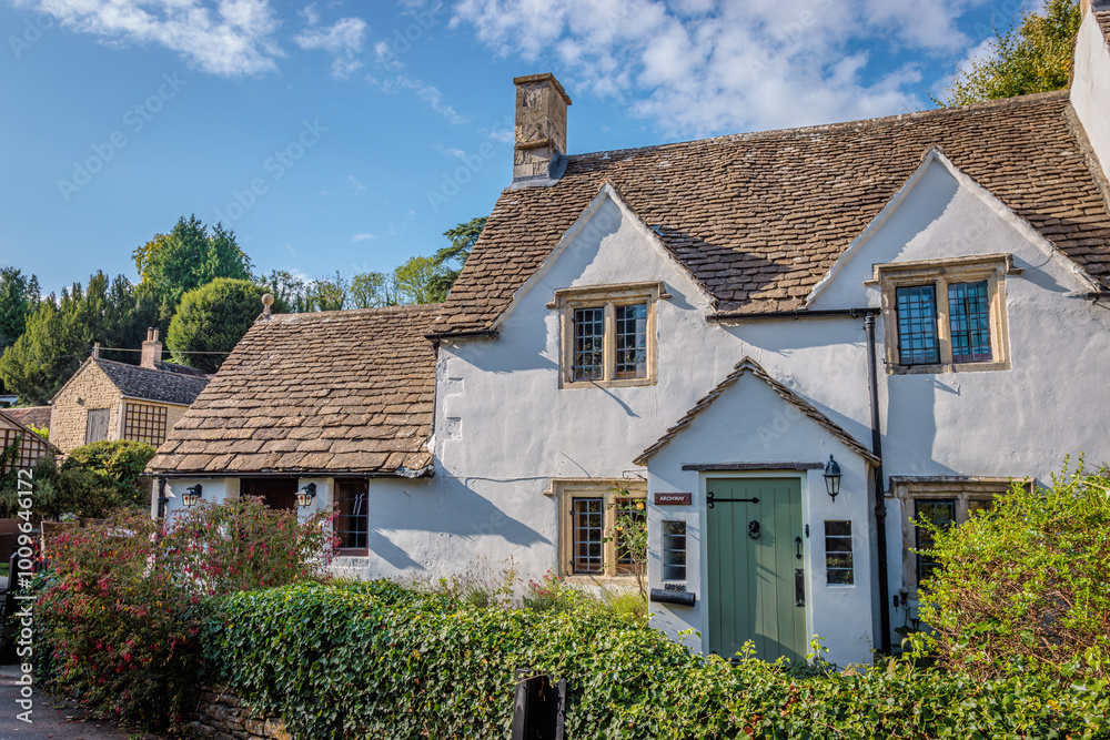 Castle Combe, England - August 24 2024 Castle Combe, England - August 24 2024