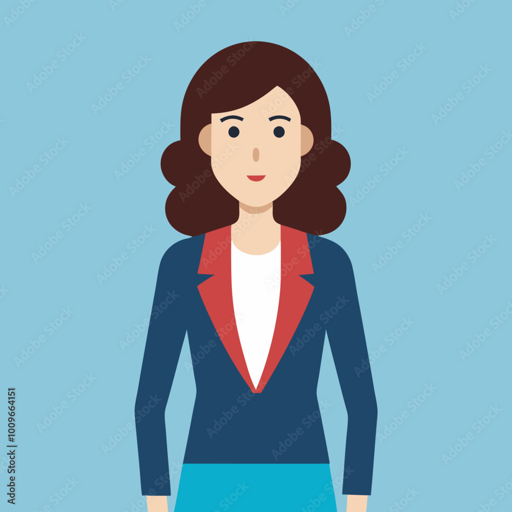 Eye Catching Vector Illustration of a Professional Woman Standing Firm with Both Hands
Eye Catching Vector Illustration of a Professional Woman Standing Firm with Both Hands