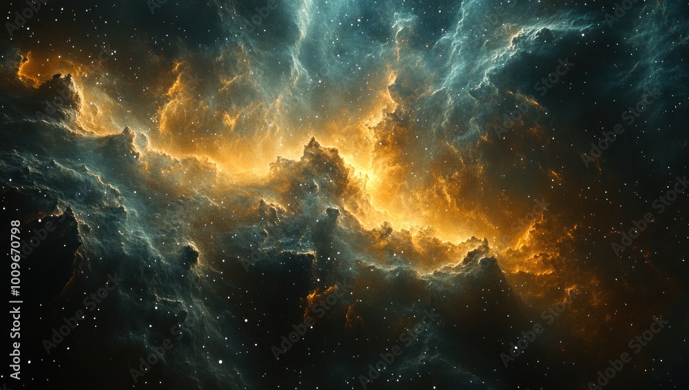 Obraz premium Cosmic Nebula