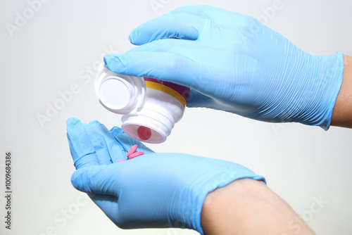 Healthcare Professional Dispensing Medication