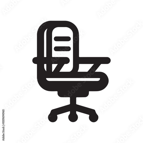 Download Office Chair Silhouette Vectors for Professional Design Projects