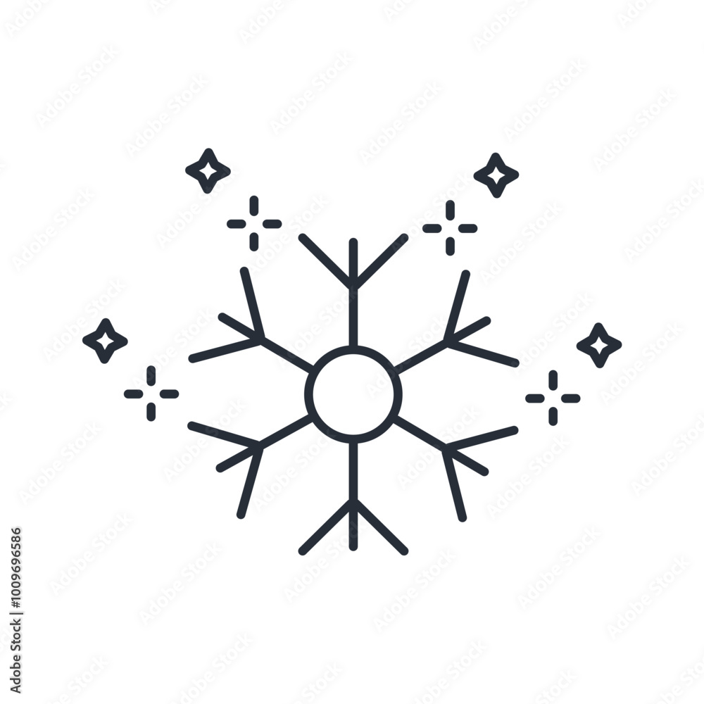 snow icon. vector.Editable stroke.linear style sign for use web design,logo.Symbol illustration. snow icon. vector.Editable stroke.linear style sign for use web design,logo.Symbol illustration.