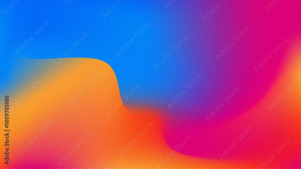 Fondo degradado abstracto con textura granulada y ondas