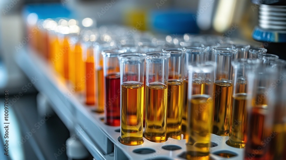 test tubes with vibrant liquids in a laboratory setting symbolizing biomarker research and analysis for healthcare diagnostics and scientific research highlighting innovation in medical testing test tubes with vibrant liquids in a laboratory setting symbolizing biomarker research and analysis for healthcare diagnostics and scientific research highlighting innovation in medical testing