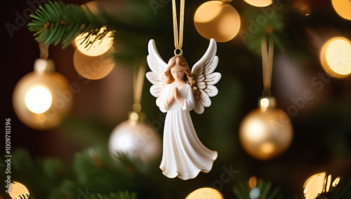 angel decoration delicate beautiful christmas