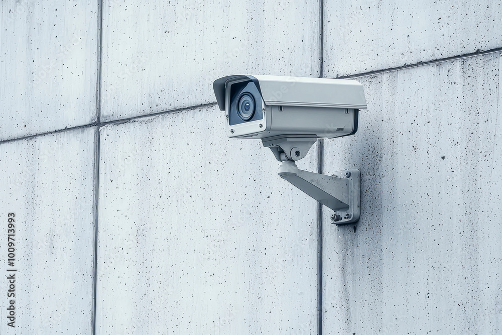 High-Tech Surveillance: Modern Security Camera for Safety Monitoring in Industrial and Public Spaces High-Tech Surveillance: Modern Security Camera for Safety Monitoring in Industrial and Public Spaces