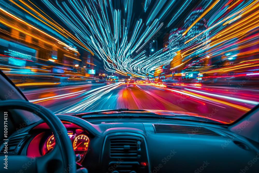 Dynamic City Lights: A Long Exposure Journey Through Urban Nightscapes Dynamic City Lights: A Long Exposure Journey Through Urban Nightscapes