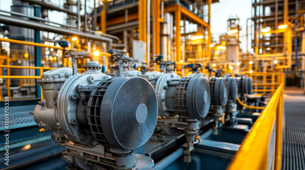 Advanced electric motor-driven liquid pump system operational in an oil refinery Advanced electric motor-driven liquid pump system operational in an oil refinery