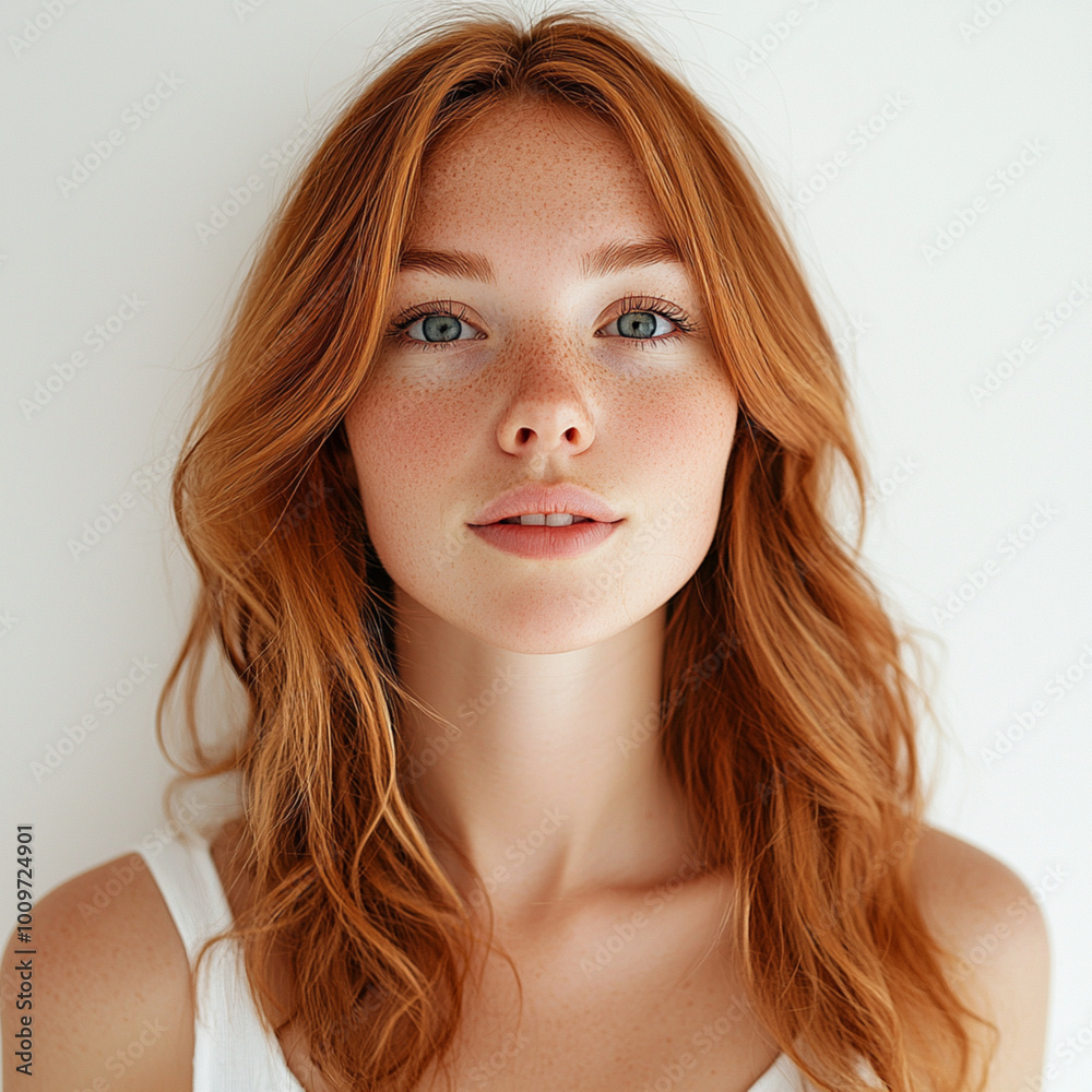 Naklejka premium portrait of a woman