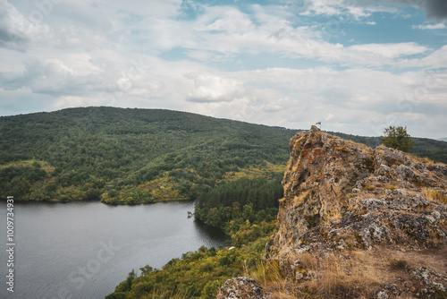 lake in the mountains