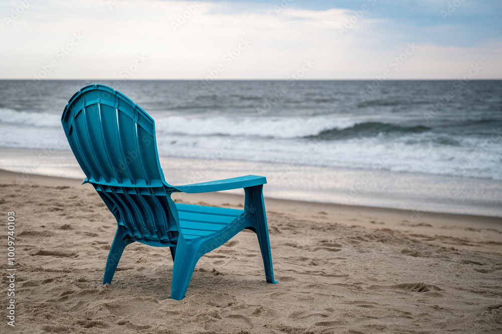 chair on the beach chair on the beach