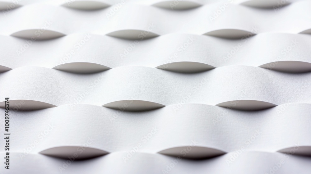 Abstract geometric patterns with three-dimensional white structures Abstract geometric patterns with three-dimensional white structures