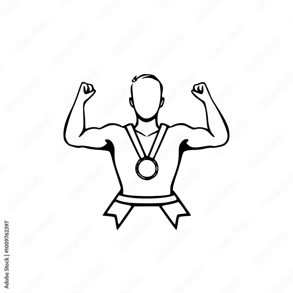 Obraz premium Champion