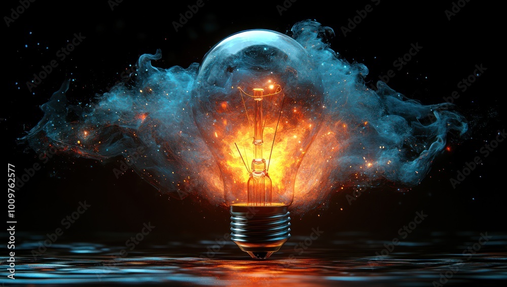 Light Bulb Idea Concept Light Bulb Idea Concept
