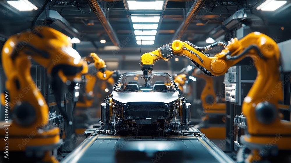 Automated Car Production Line Automated Car Production Line