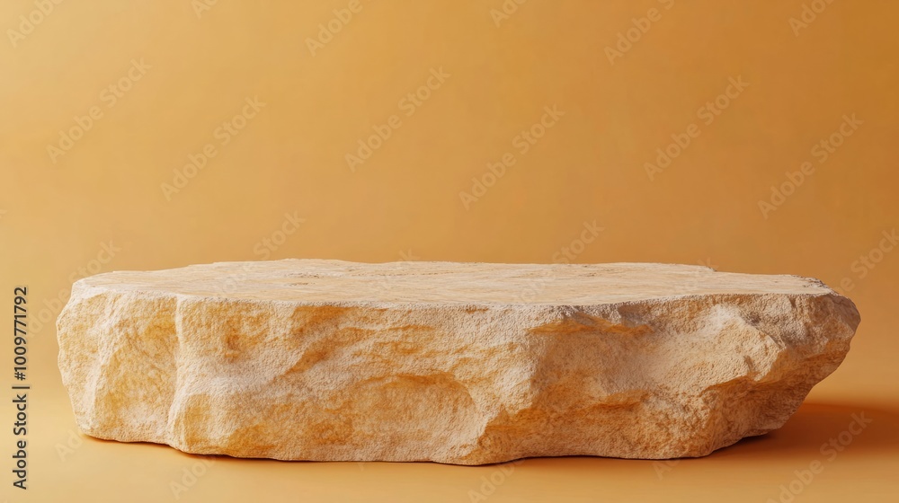 yellow empty podium yellow empty podium