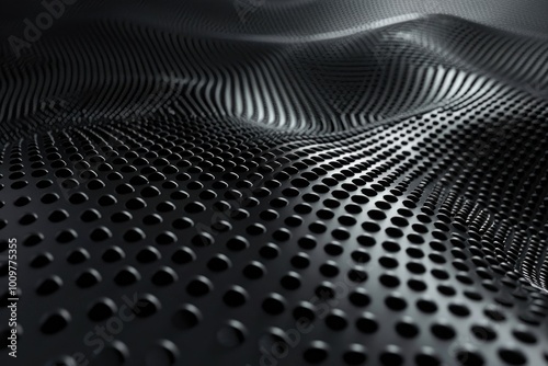 Wallpaper Mural Dot pattern texture  circle halftone dot background black abstract Torontodigital.ca