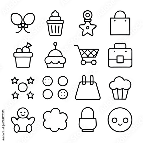 Finance and commercial Icons Collection-Analyzing, Data, Big Data, Research, Examining, Chart, Diagram, Expertise, Planning, Advice