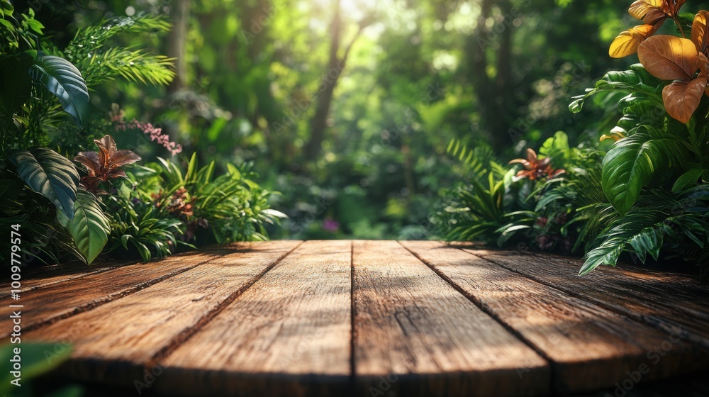 Eco-Friendly Jungle Tabletop Mockup for Presenting Sustainable Products Eco-Friendly Jungle Tabletop Mockup for Presenting Sustainable Products