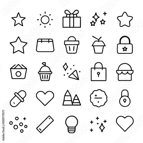 Finance and commercial Icons Collection-Analyzing, Data, Big Data, Research, Examining, Chart, Diagram, Expertise, Planning, Advice