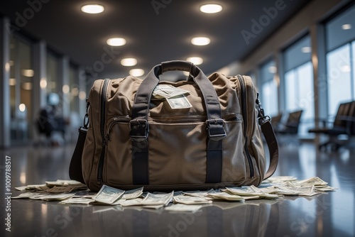 backpack money