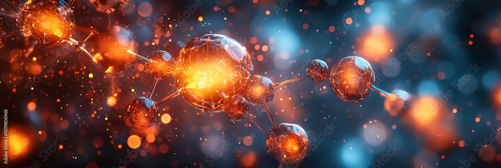 A luminescent molecular cascade flows harmoniously in an ethereal ambiance, evoking enlightenment and creativity. Perfect for visionary and poetic themes. A luminescent molecular cascade flows harmoniously in an ethereal ambiance, evoking enlightenment and creativity. Perfect for visionary and poetic themes.