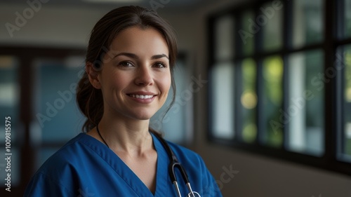Free Download portrait of a female doctor - GFXLoad