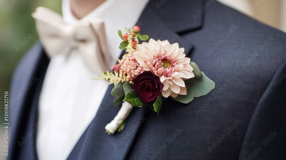 Groom's Boutonniere Groom's Boutonniere