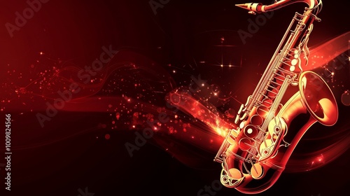 Background saxophone pmusic original modern music splash