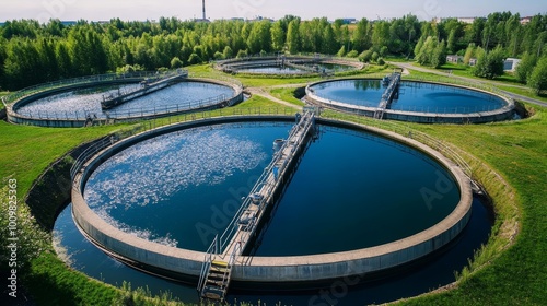 Water waste water treatment plant