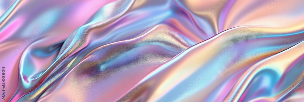 Rainbow prism fabric Chrome holo art. Rainbow prism fabric Chrome holo art.