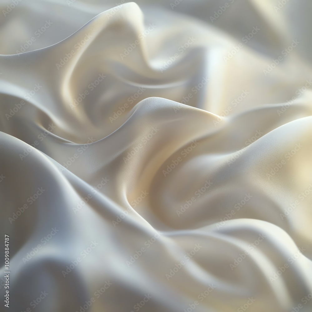 Obraz premium Silky fabric with soft flowing waves