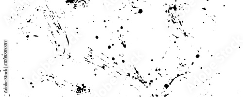  abstract grunge textures featuring splatters and rough patterns, perfect for adding a distressed, vintage feel to designs. Vector illustration
