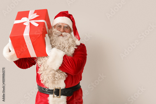 Santa Claus with Christmas ...
