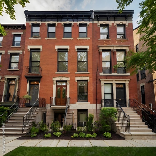 Town houses in New York 