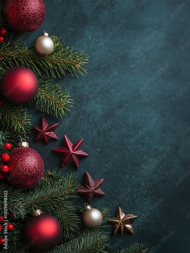 christmas theme backgound with space for text with generative ai christmas theme backgound with space for text with generative ai