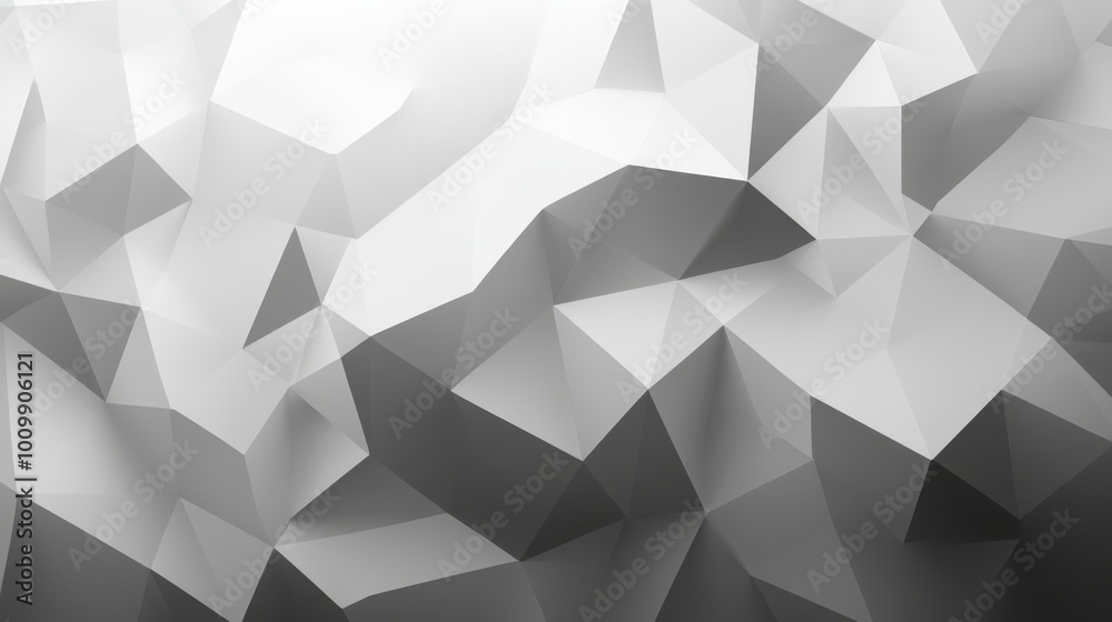 Fototapeta premium background featuring grey neutral tones with geometric triangles and a grainy texture