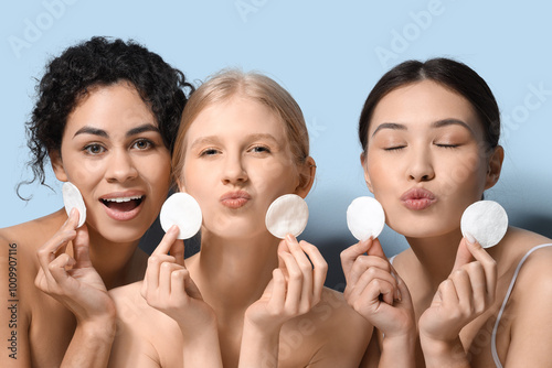 Beautiful young women with ...