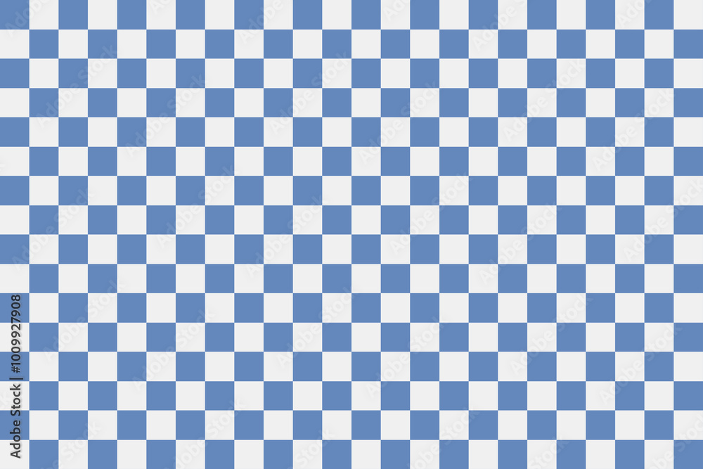 Checkered chess with blue gray white seamless pattern and background Checkered chess with blue gray white seamless pattern and background