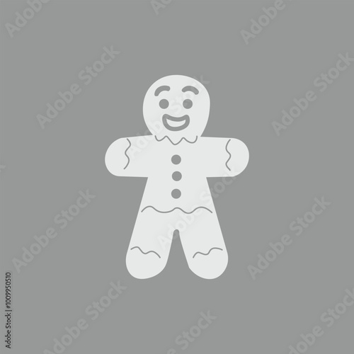 Christmas set. Christmas icons. Merry Christmas. Vector on a white background.