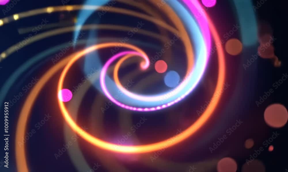 Abstract Swirling Lights Abstract Swirling Lights